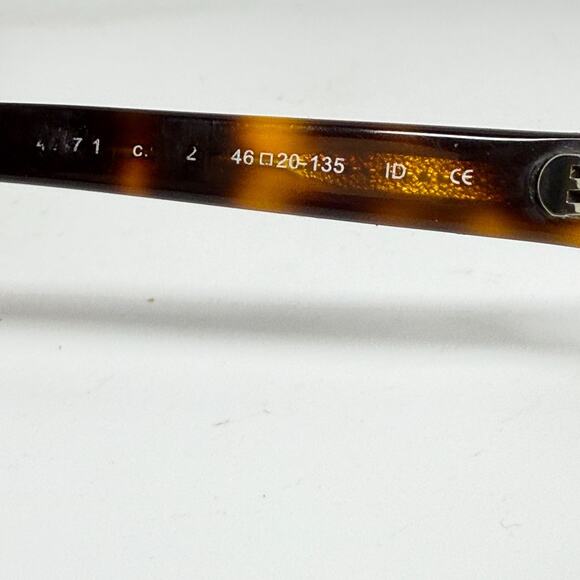 Prodesign Denmark Eyeglasses Frames 4217 Brown Tortoise 46-20-135 19930 - Picture 5 of 7